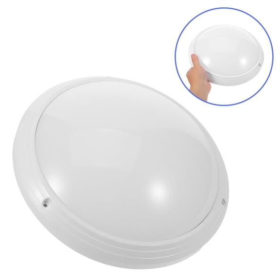 AURARMLET LED Light Fixture Cover White Plastic Diffuser Panel for Flush Mount Lights