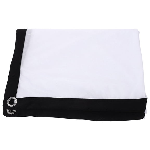 AURARMLET Foldable White Projector Screen with Easy Installation for Home Theater and Outdoor Events