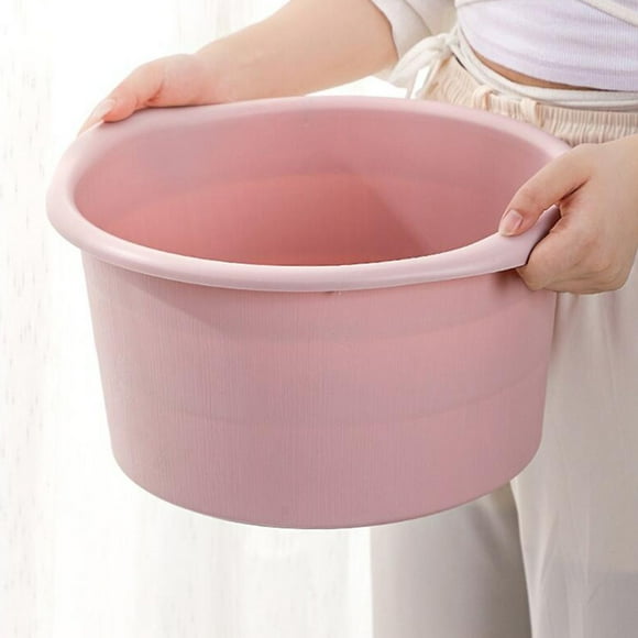 AURARMLET Foot Bath Massager 1Pack Pink Round PP Material 36x7.5in