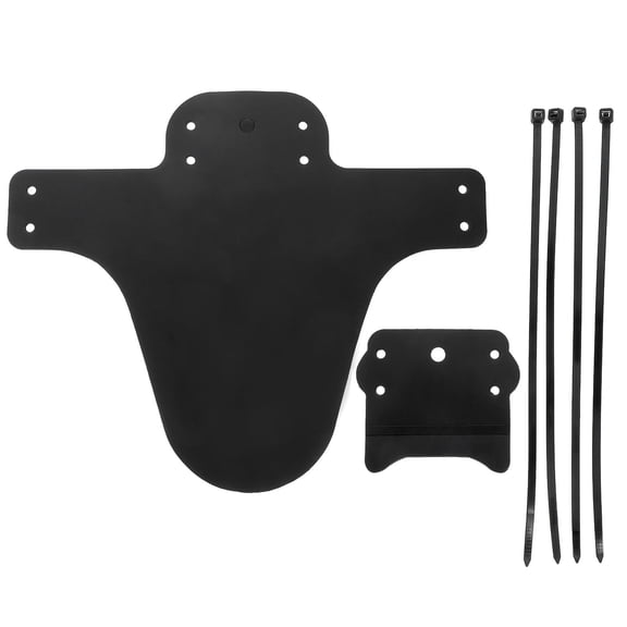AURARMLET Adjustable Front Mudguard Red for Mountain and Road Bikes, Bike with Extended Coverage