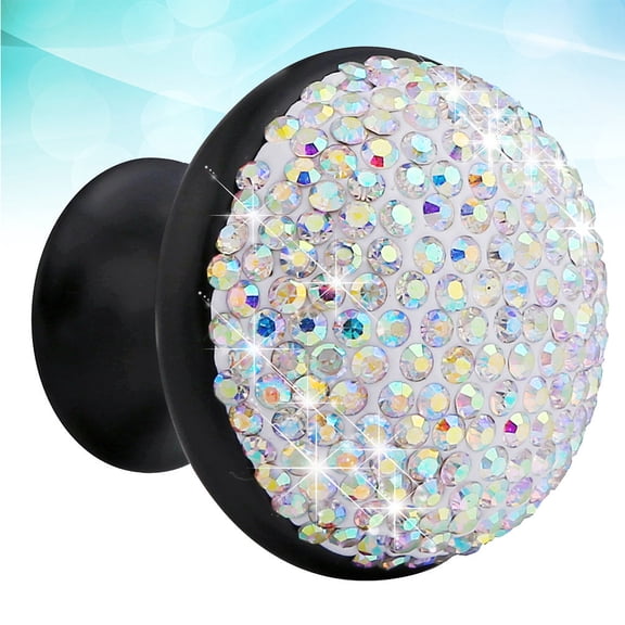 AURARMLET Black Furniture Drawer Knobs Door Handles for Cabinets and Dressers 1 Pack Replacement Hardware