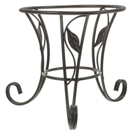 European Creative Metal Gazing Ball Stand, Reflective Garden Ball Holder, Iron Black, 4.92 x 4.72 x 4.72 in, Outdoor Decoration