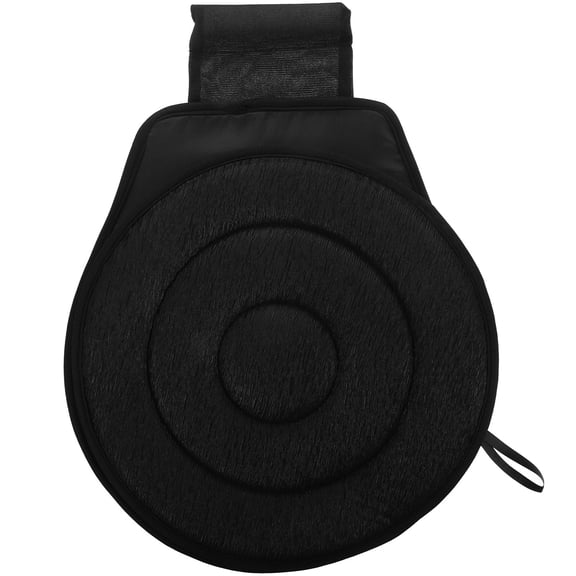 AURARMLET Rotating Swivel Seat Cushion for Car Black Lightweight Durable Comfortable Seat Mat