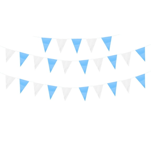 AURARMLET Multi-Color Festival Banners with Polyester Material for Party Decorations, Wall Hanging, and Event Use