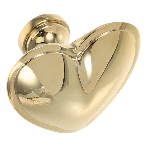 AURARMLET Heart-Shaped Drawer Pull Handle Knobs for Furniture, Single Piece, Elegant Design for Cabinets and Dressers