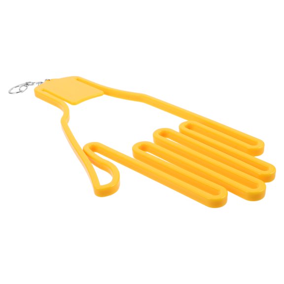 AURARMLET Yellow Multifunctional Golf Glove Frame with Holder Hook and Comfort Enhancing Liner