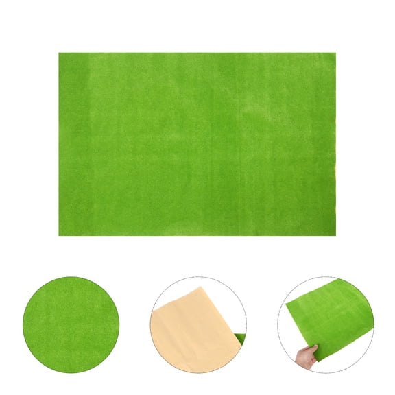 AURARMLET Grass Fake Mat Light Green Nylon Plastic 1Pack for Model Making Use for DIY Enthusiasts