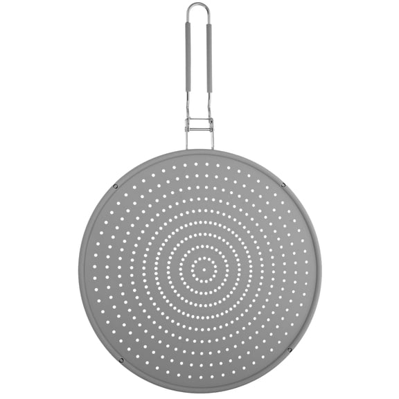 AURARMLET Reusable Silicone Oil Splatter Screen for Frying Pan Heat Insulation Design