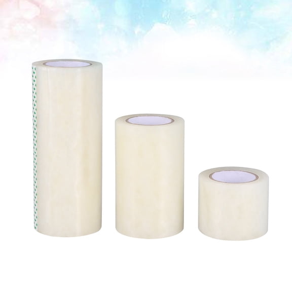 AURARMLET Greenhouse Plastic Repair Tape Set, 3 Transparent Rolls for Tears and Hole Patching