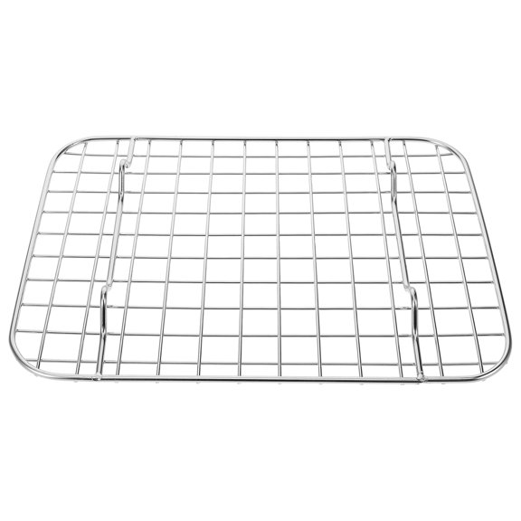 AURARMLET Versatile Baking Rack 304 Stainless Steel Plated Silver for Oven and Grill