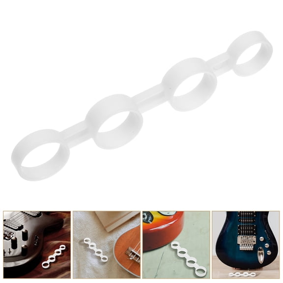 AURARMLET Guitar Finger Expander Tool for Beginners Blue ABS Ideal for Practice Improves Finger Flexibility 90.0