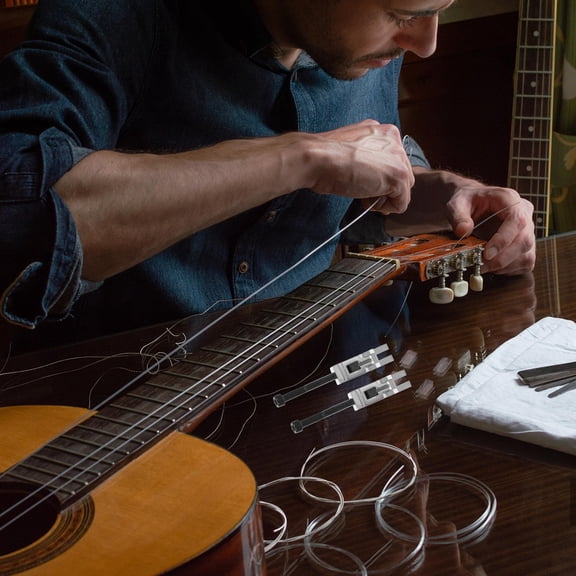 AURARMLET 6-Piece Double Locking Tremolo Set for Guitarists, Guitar Bridge Parts and Accessories