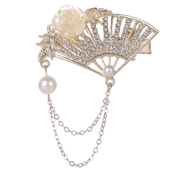 AURARMLET Hair Clip With Tassel Chinese Hair Clips For Women Gold 1Set