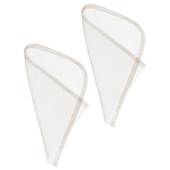 AURARMLET Wigs Net Cap with Brown Lace Hair Ventilation for Women 2pcs