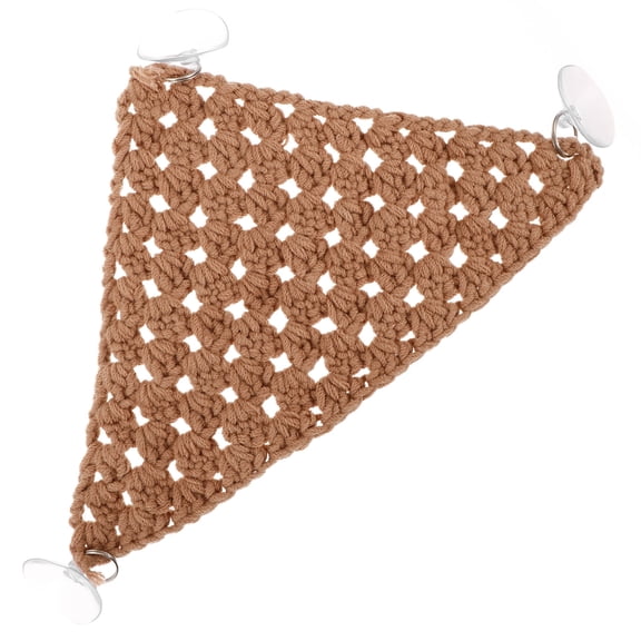 AURARMLET Lightweight Brown Reptile Hammock Bed for Lizards Snakes and Small Pets