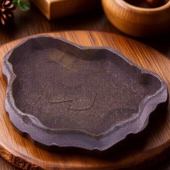 AURARMLET Reptile Feeding Bowl Coffee Resin Food Water Dish Practical for Lizards Frogs and Spiders