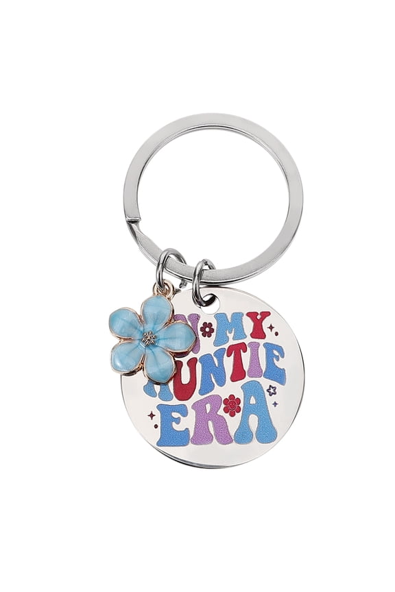 Hanging Ornament Keychain Women Versatile Use Stainless Steel 1Pack For Aunt Everyday Use