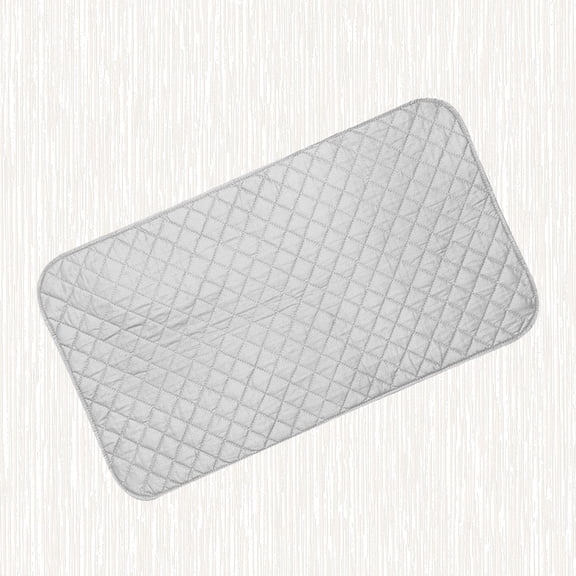 AURARMLET Heat Resistant Cloth for Ironing 1Pack Ironing Board Mat Silver Coating Cotton 55x120cm
