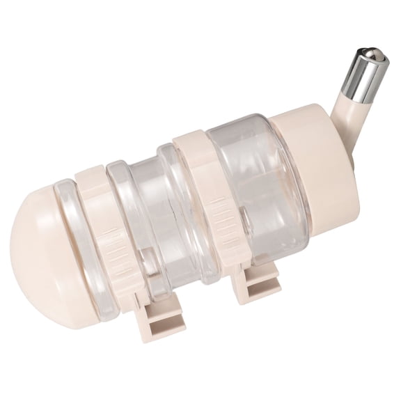 AURARMLET Beige Pet Water Bottle for Cats - Home Care Water Dispenser, 1 Piece