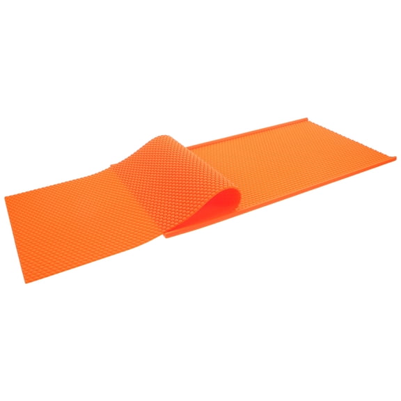 AURARMLET Honeycomb Wax Maker Mold Beeswax Press Mold Silicone Orange for Home Crafting 1Pack