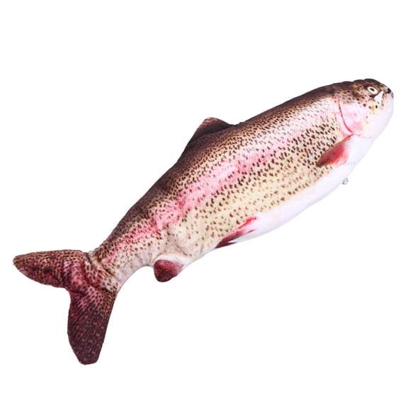 AURARMLET Interactive Cat Toy Fish Plastic Multi Avoids Scratching 1Pack