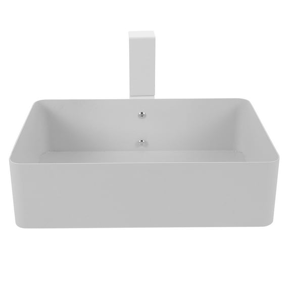 AURARMLET Metal Kitchen Shelf Organizer Storage Box for Home and Office Small Spaces, and Space-Saving - 1 Piece