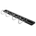 thumbnail image 1 of AURARMLET Black Aluminum Kitchen Utensil Holder, Modern Wall-Mounted Organizer, Space-Saving Design, 1 Piece, 1 of 8
