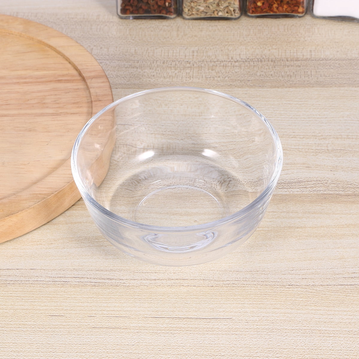 AURARMLET Large Glass Mixing Bowl Transparent 1PC - Walmart.com