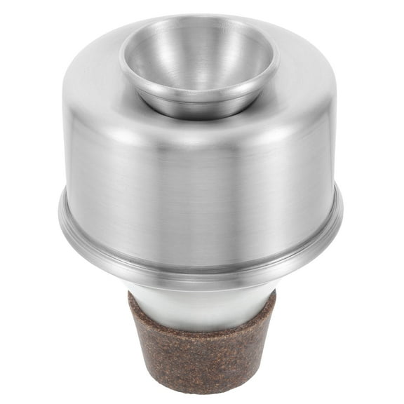 AURARMLET Lightweight Aluminum Alloy Trumpet Straight Mute Metal for Practice and Performance Sessions