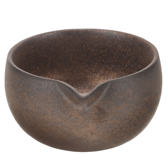 AURARMLET Matcha Tea Cups for Drinking Ceramic Black for Tea Ceremony 1Pack