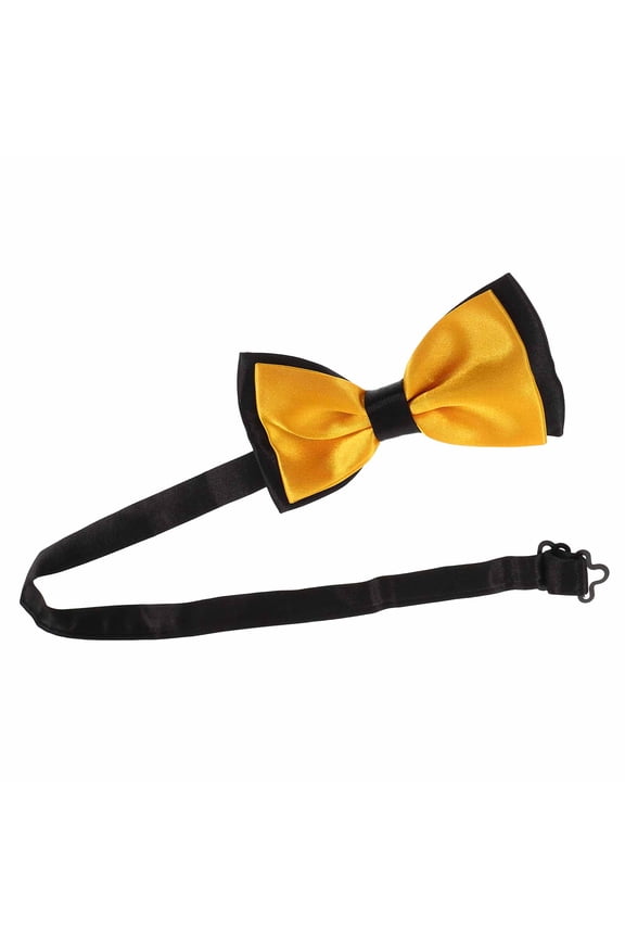 Men's Pre Tied Bow Tie Polyester Adjustable for Weddings Formal Events and Parties