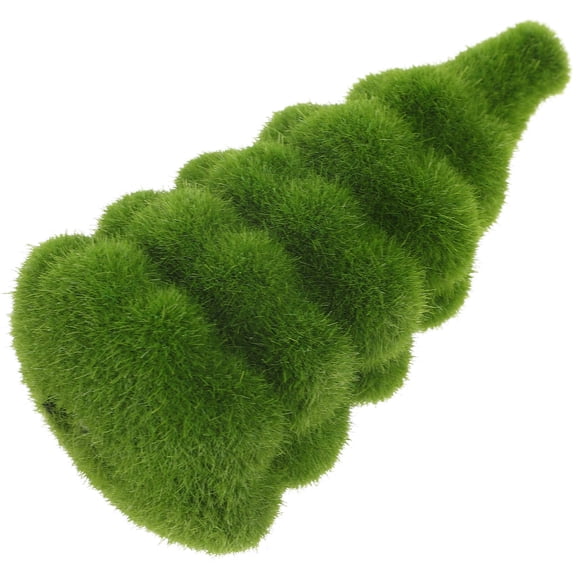 AURARMLET Artificial Flocking Christmas Tree Desktop Decoration Green Mini Xmas Tree for Holiday Festive Home Decor