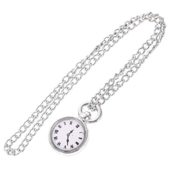 AURARMLET Mini Pocket Watch Dollhouse Decor Small Size Educational Toy Set for Hands-On Learning and Craft Activities