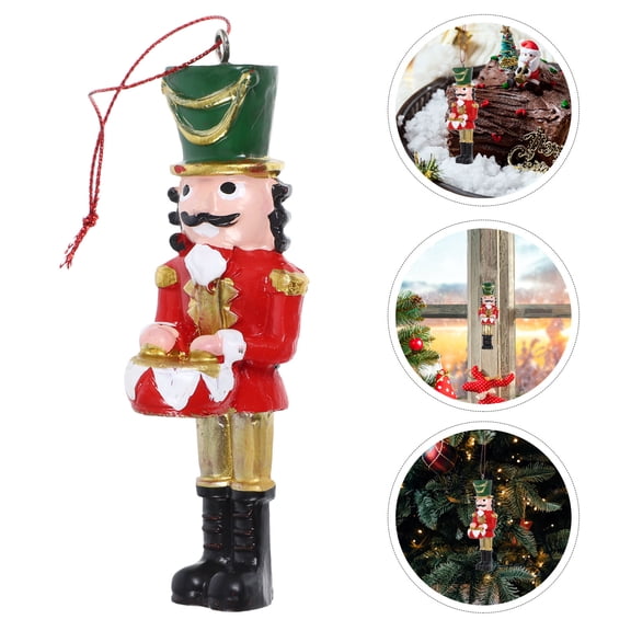 AURARMLET Multi Color Resin Nutcracker Ornament for Christmas Tree and Holiday Decoration