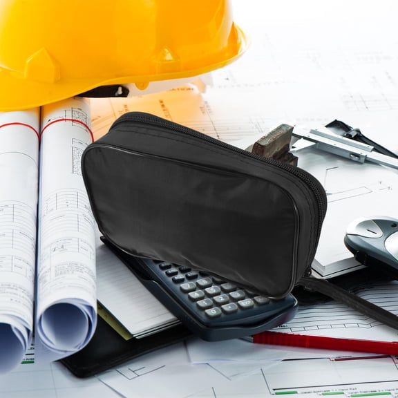 AURARMLET Durable Black Multimeter Carrying Case Portable Tool Storage Organizer