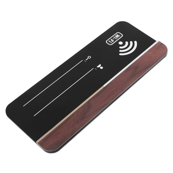 AURARMLET No Drilling Acrylic WiFi Sign for Wall Display, Home and Office Decorative Network Indicator