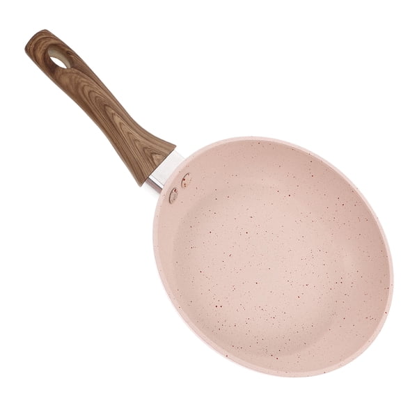 AURARMLET Compact Nonstick Frying Pan for Vegetables Seafood and Burger Cooking