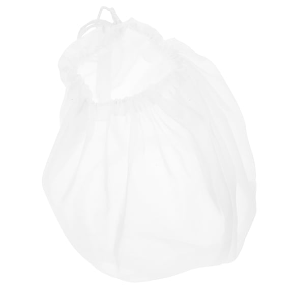 AURARMLET Nylon Fine Mesh Strainer Bags for Storage Easy Filtering of Honey Coffee and Nut Milk in White 10 x 12 Inches