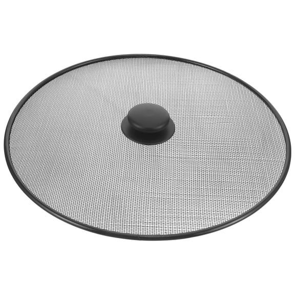 AURARMLET Grease Splatter Screen for Frying Pan Stainless Steel Fine Mesh Black