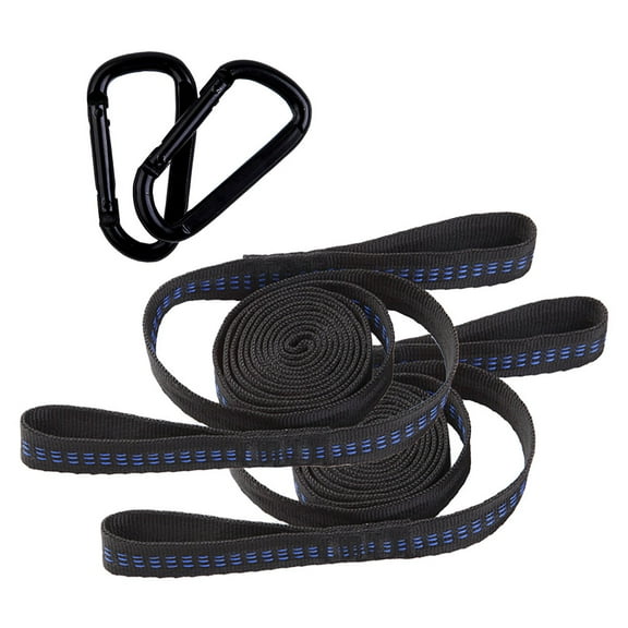 AURARMLET Outdoor Hammock Strap 2 Straps For Family Use Tree Swing Strap 78.60X0.98X0.08in