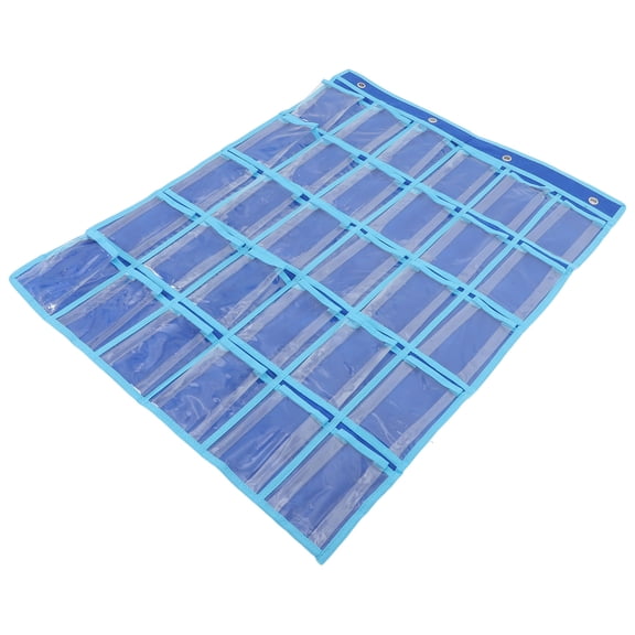 AURARMLET PVC Hanging Classroom Phone Bag Organizer with Nonwoven Fabric, Practical Storage Solution, 1 Set