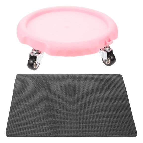 AURARMLET Abdominal Trainer with Sliding Disc Roller Set for Low Exercise Equipment