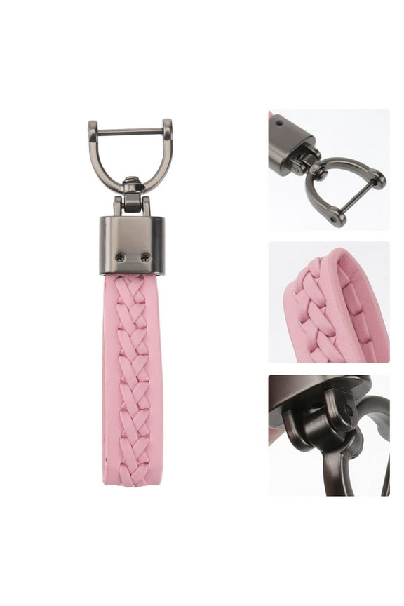 Pink Braided Rope Keychain 1Set Hanging Rope Chain For Various Occasions