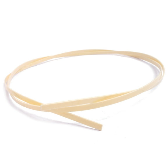 AURARMLET Plastic Guitar Binding Trim Ivory for Musicians Making 1Pcs