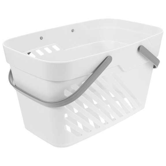 AURARMLET Bathroom Baskets Grey Plastic 1Pack