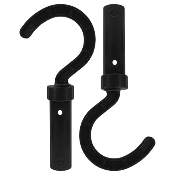 AURARMLET 2Pcs Pool Robot Accessory Hanger Black Plastic Convenient Organizing Hook