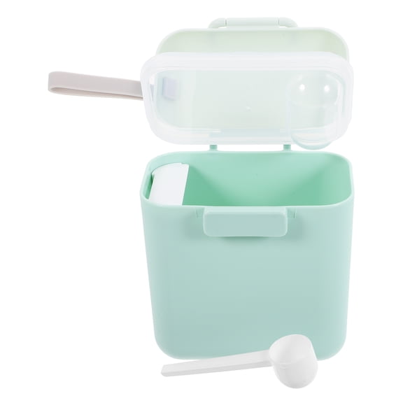 AURARMLET Portable Silicone Powder Container for Baby Food, Travel Snack Storage, Leak-Proof, 1 Piece