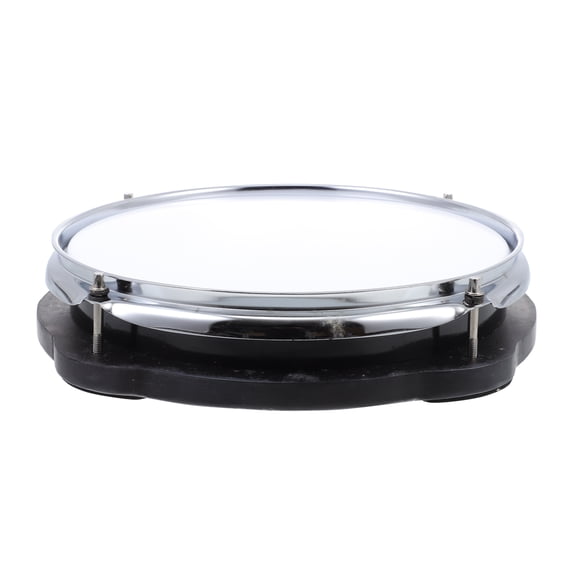 AURARMLET 1Pc White Dumb Drum Practice Pad Soft Cushion for Noise Control