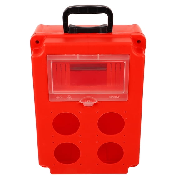 AURARMLET Distribution Box Plastic Red Electrical Enclosure 1 Piece Weatherproof