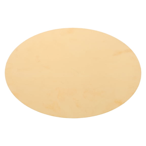 AURARMLET Round Brass Blank Disc for Precision Crafting, Jewelry Making, and Electronic Assembly Projects